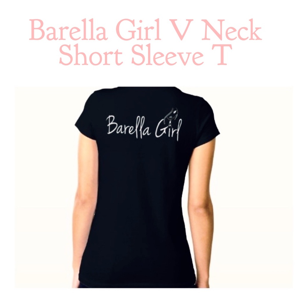 Barella Girl V Neck Shirt Sleeve T - Picture 3 of 7